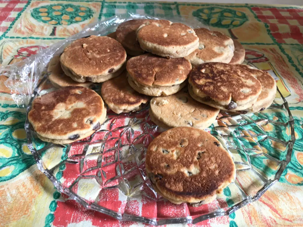 Welsh Cakes at Daerwynno Centre in The Valleys South Wales Photo Heatheronhertravels