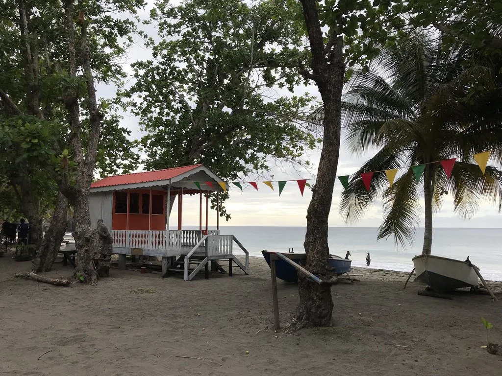 Duquesne Bay beach near Petite Anse in Grenada