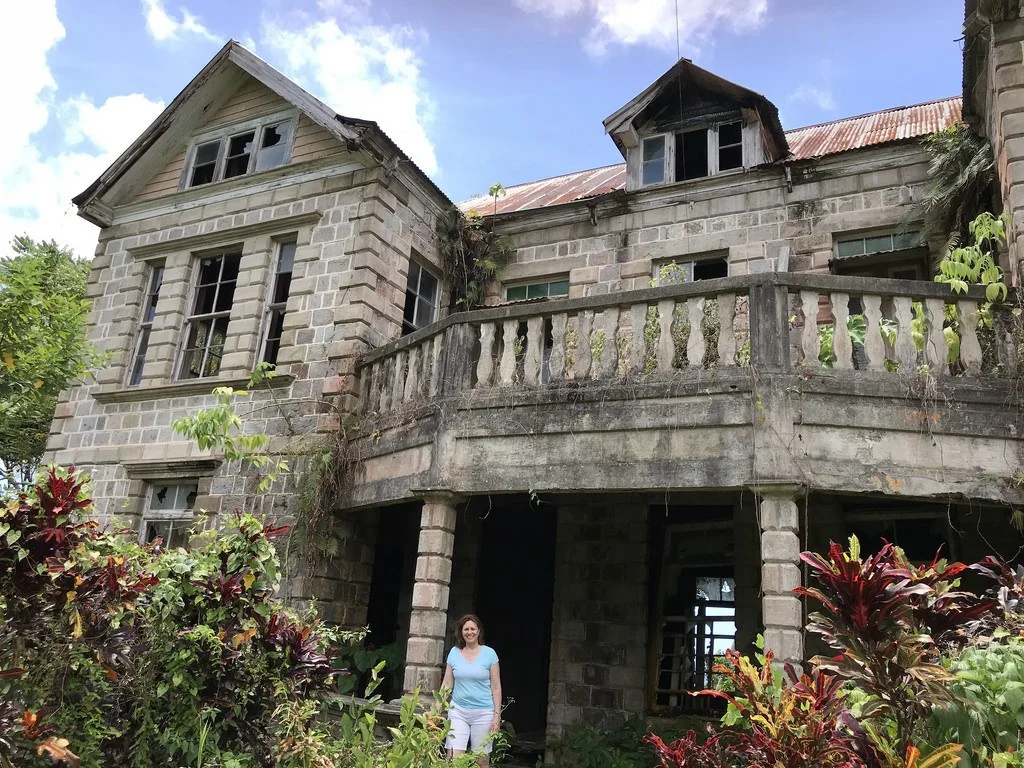 Grenada Chocolate company walk to plantation house Photo Heatheronhertravels.com