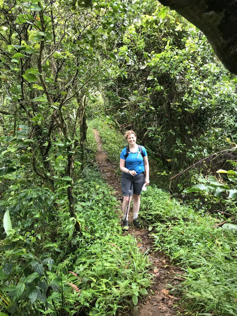 Hiking above Grand Etang in Grenada Photo Heatheronhertravels.com