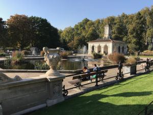 Italian Gardens in Kensington Gardens London