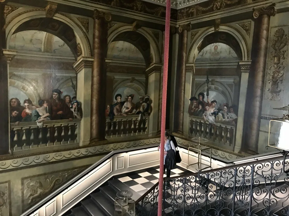 Kings staircase at Kensington Palace, London