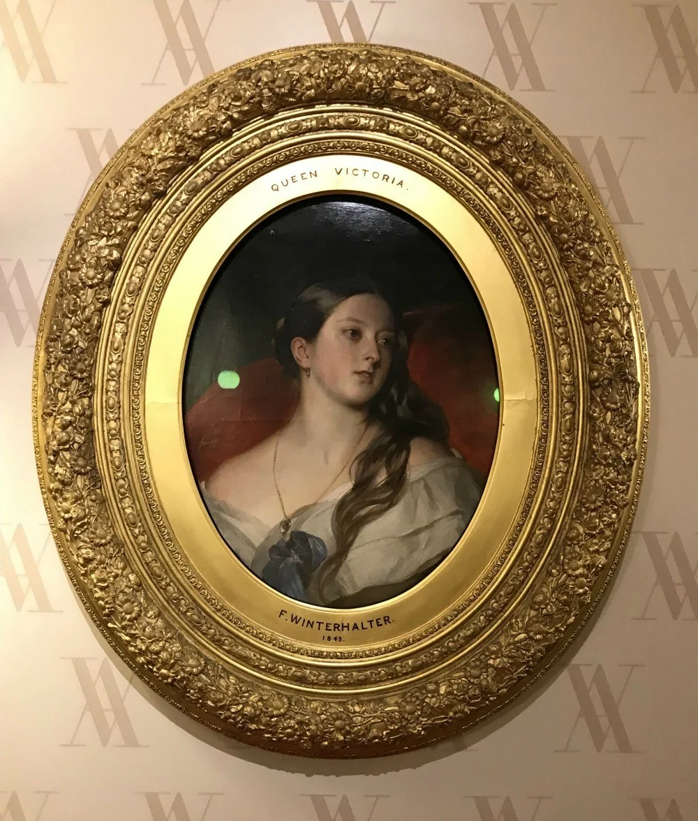 Queen Victoria Winterhalter portrait Kensington Palace