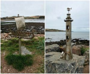 Sculptures at Stonehaven Aberdeenshire - things to do in Aberdeen with FlyBmi