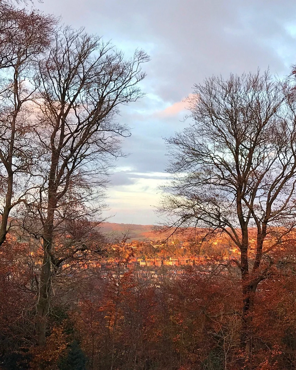 View of Stroud from Rodborough Common with Michael Paul Holidays Photo Heatheronhertravels.com