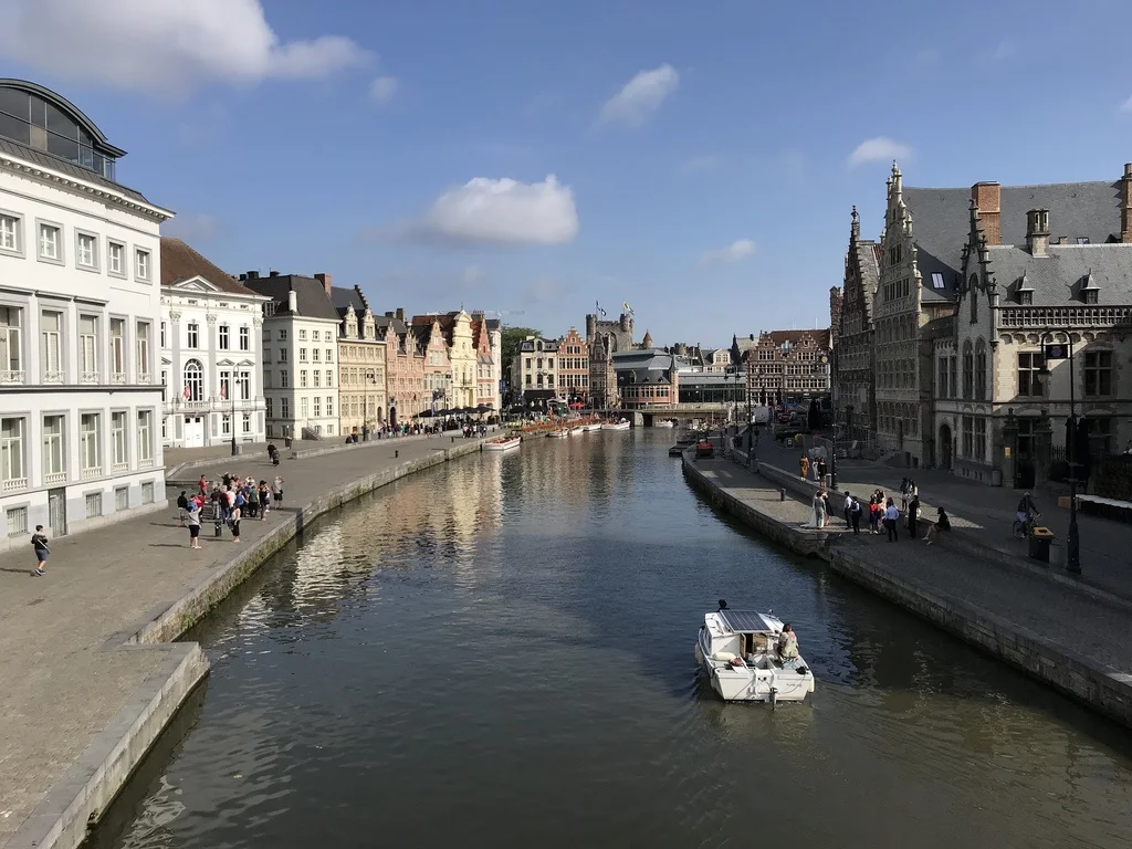 Graslei and Korenlei in Ghent Photo Heatheronhertravels.com