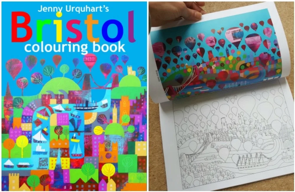 Jenny Uquhart colouring book