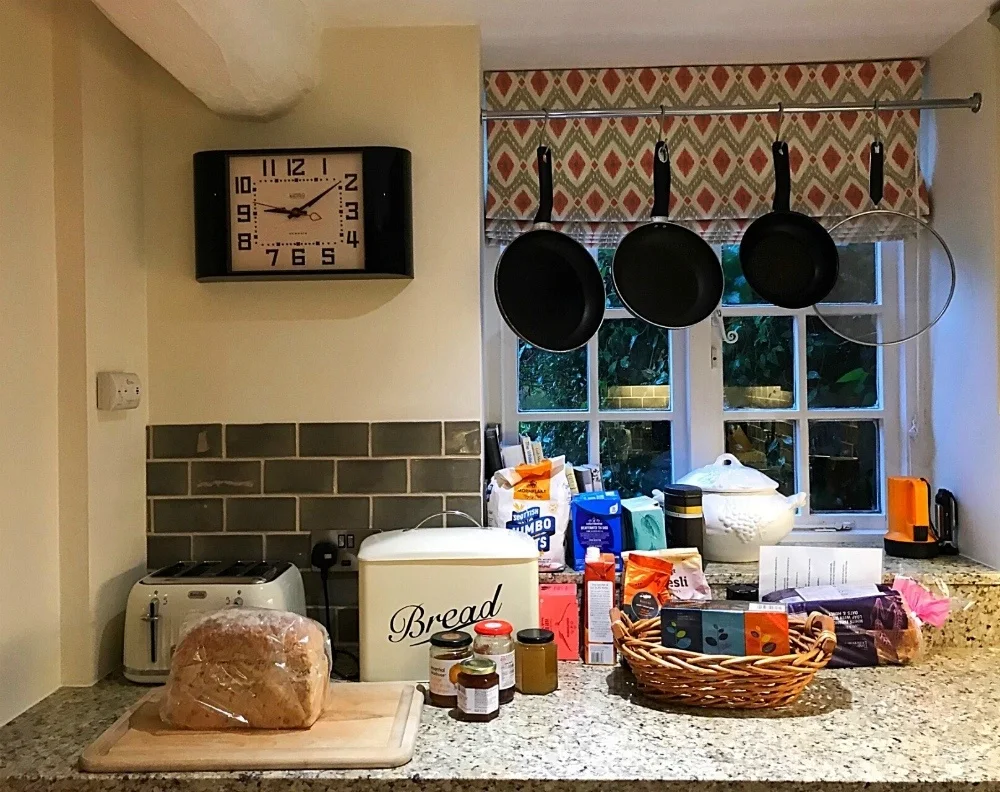 Kitchen in Aintree at Bruern Cottages - Photo Heatheronhertravels.com