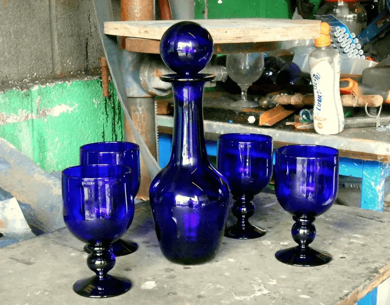 Bristol Blue Glass