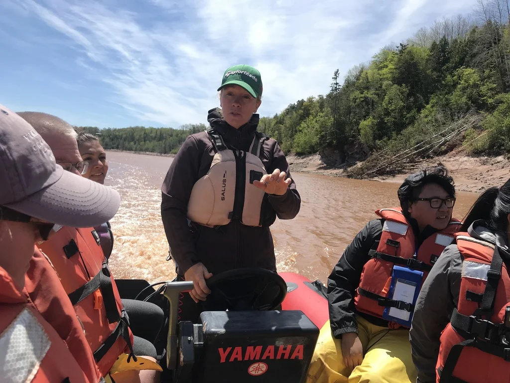 Tidal Bore Rafting in Nova Scotia Shubenacadie Photo Heatherohertravels.com