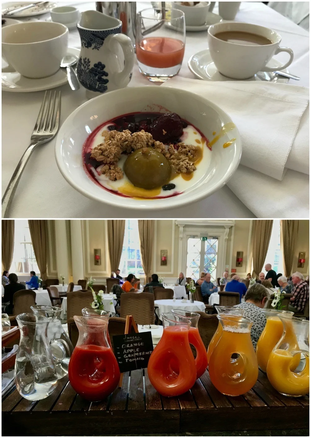 Breakfast at Macdonald Bath Hotel and Spa