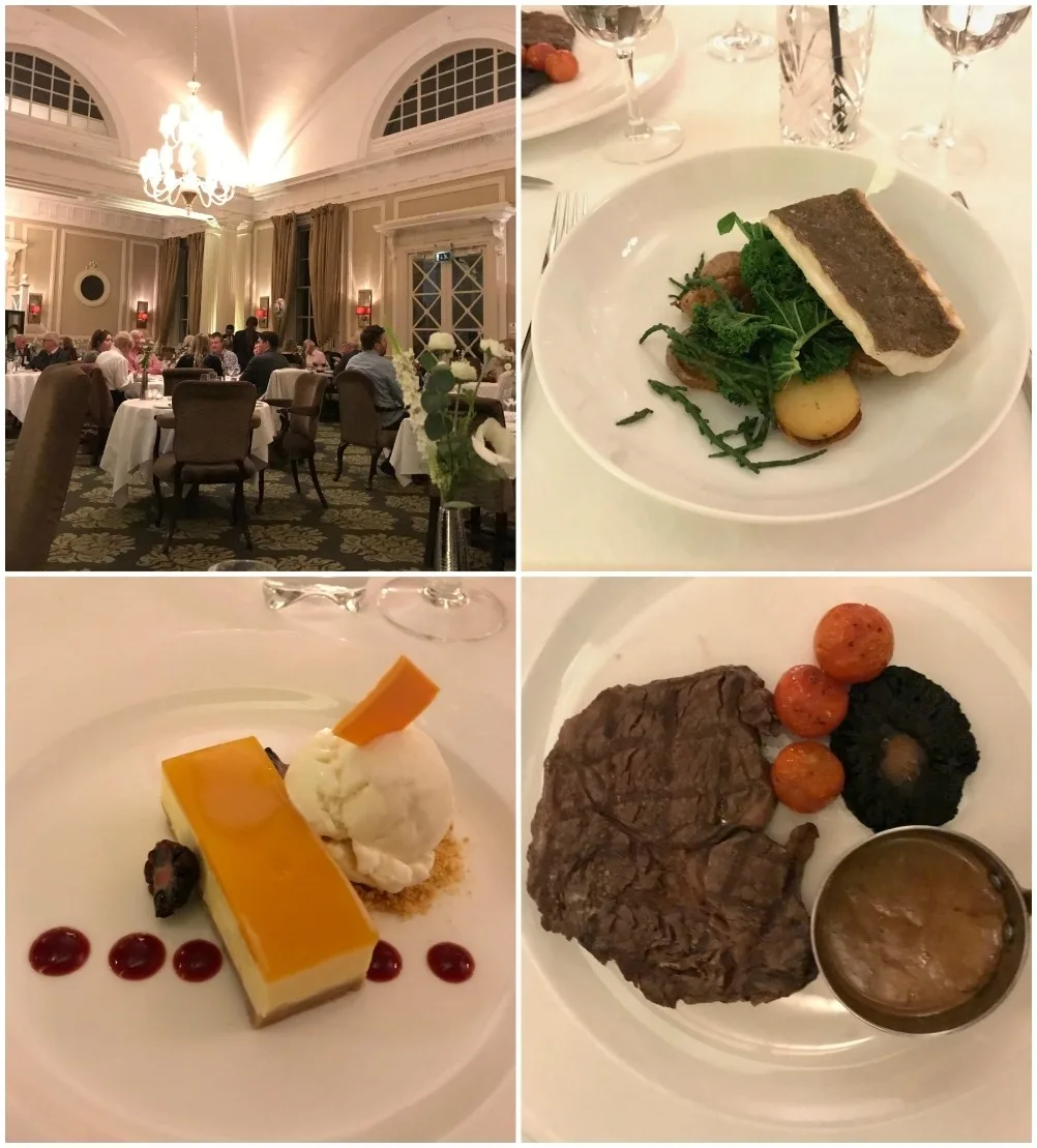 Dinner at Macdonald Bath hotel and spa with Spabreaks Photo- Heatheronhertravels.com