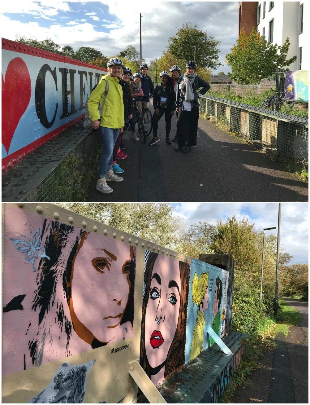 Regency Bike trail in Cheltenham