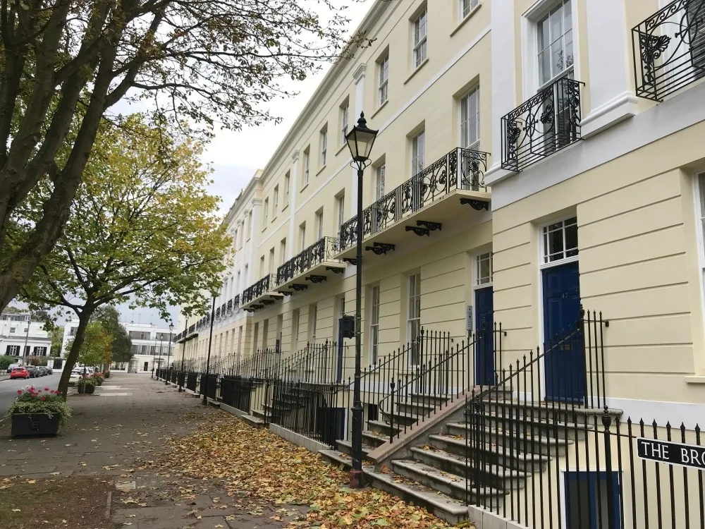 Regency architecture in Cheltenham