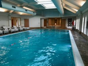 Swimming pool at Macdonald hotel and spa