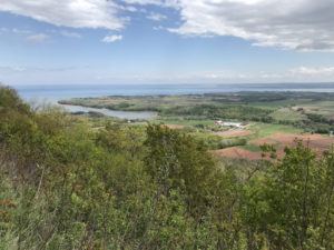 The lookoff in Nova Scotia Canada