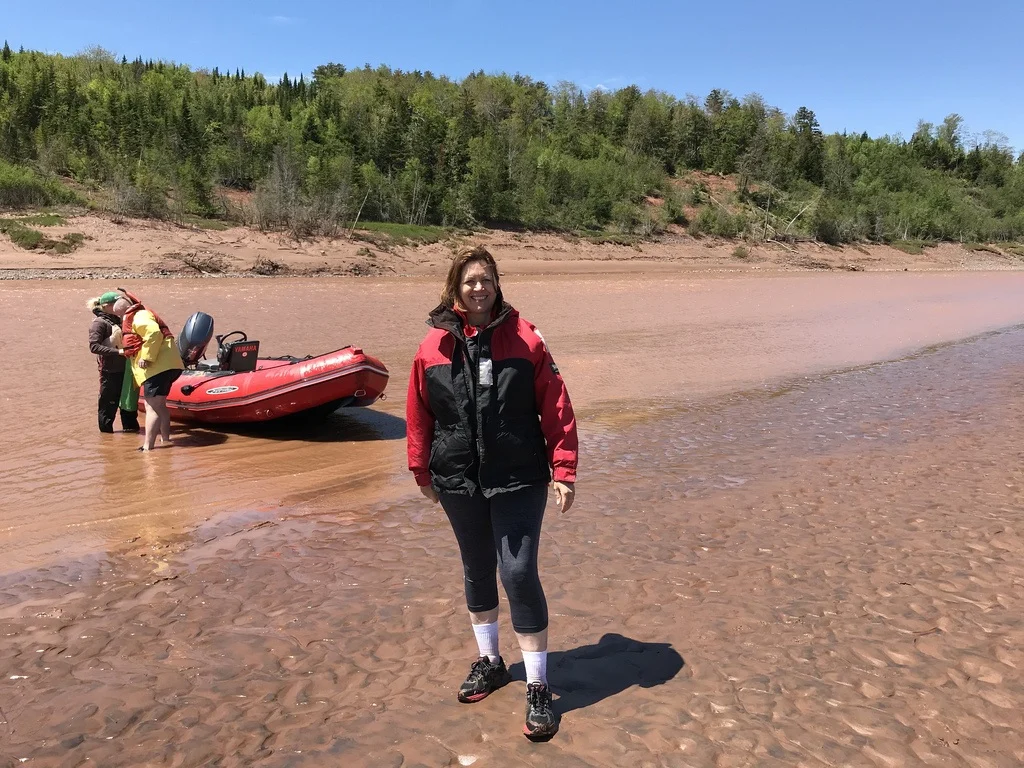 Tidal Bore Rafting in Nova Scotia Shubenacadie Photo Heatherohertravels.com