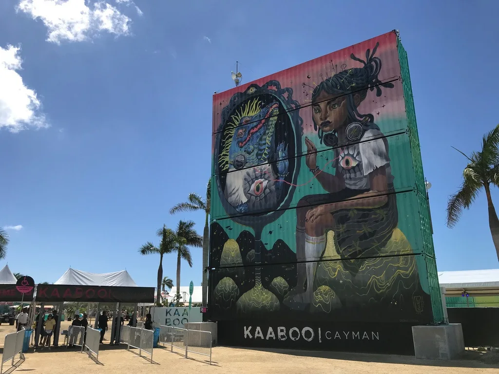 Mural at KAABOOCayman by Lauren YS Photo Heatheronhertravels.com