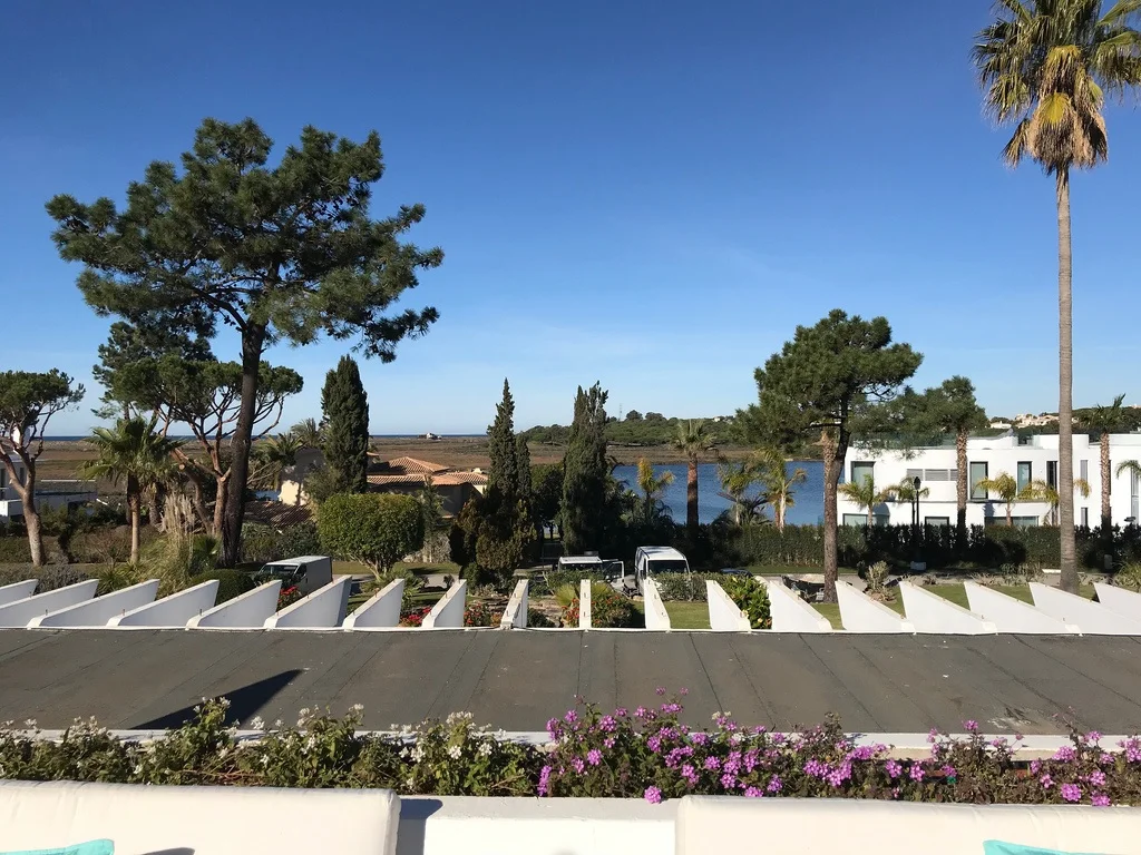 Balcony view at Quinta do Lago Country Club Photo Heatheronhertravels.com