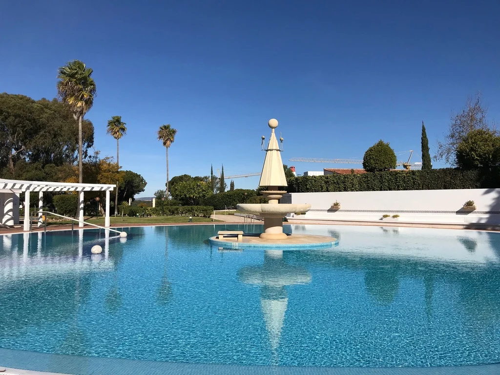 Outdoor pool at Quinta do Lago Country Club Photo Heatheronhertravels.com