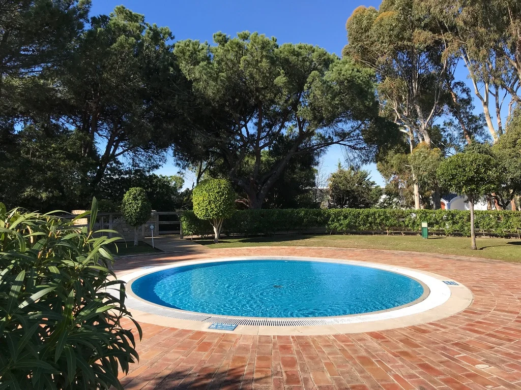 Small pool at Quinta do Lago Country Club Photo Heatheronhertravels.com