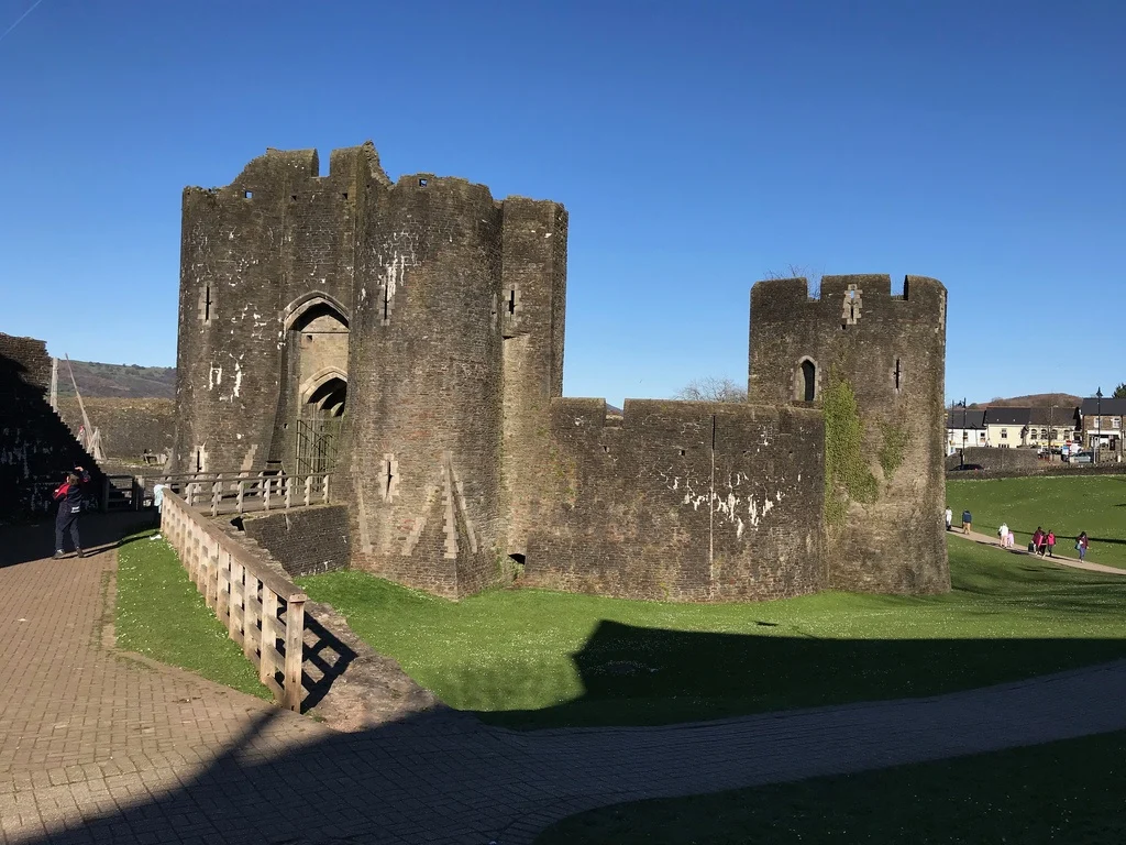 Caerphilly Castle in The Valleys Photo Heatheronhertravels.com