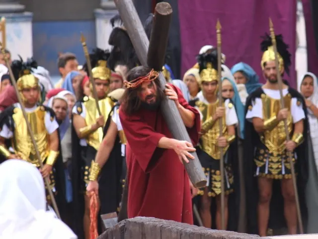 Easter Passion Play at Adeje in Tenerife