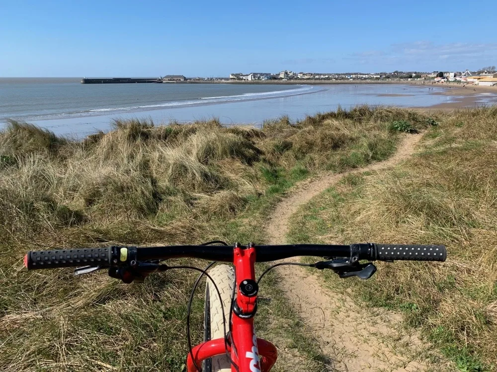 Fat Bikes at Porthcawl Copyright - Travel Loving Family