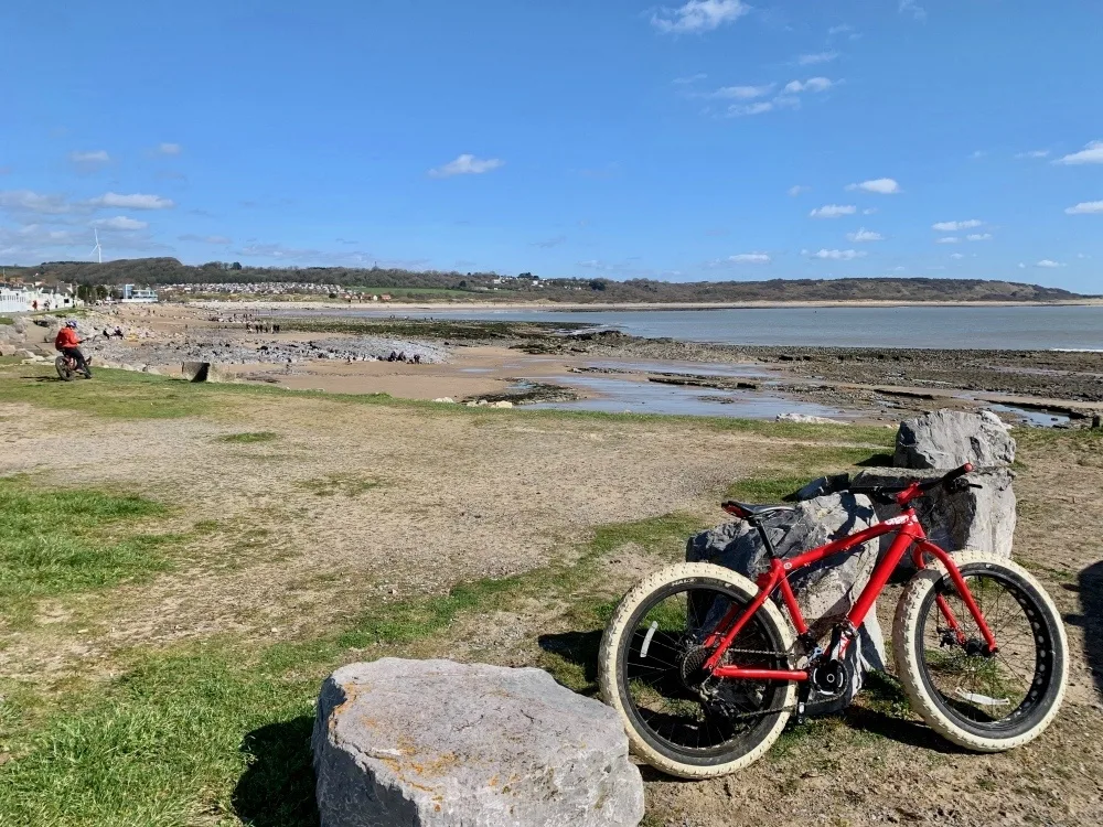 Fat Bikes at Porthcawl Copyright - Travel Loving Family