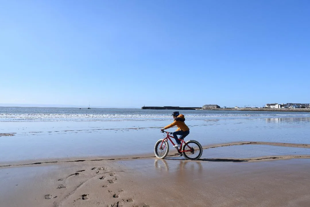 Fat Bikes at Porthcawl Photo Part-timepassport.com