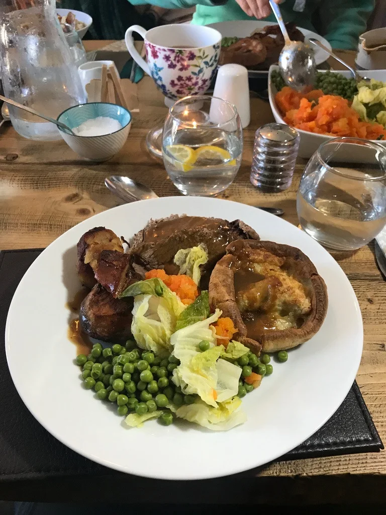 Sunday lunch at Tondu Farmhouse Photo Heatheronhertravels.com