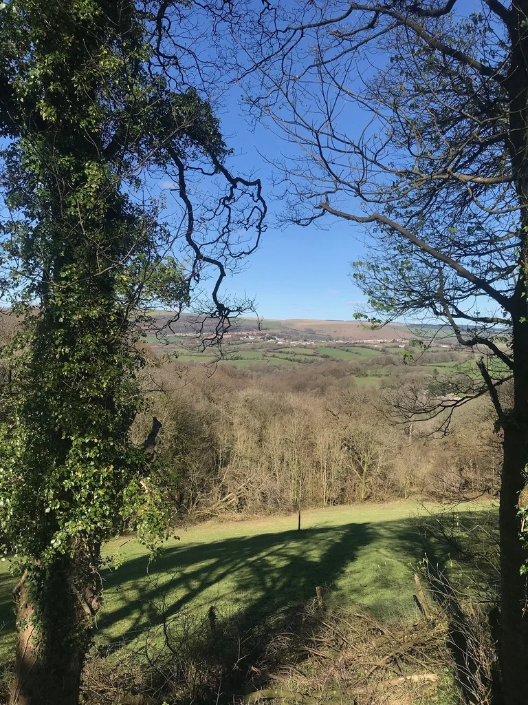 View from Tondu Farmhouse Photo- Heatheronhertravels.com