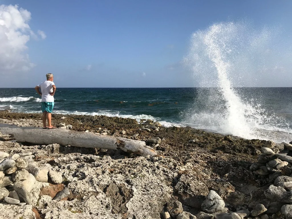 Blowholes in Grand Cayman Photo Heatheronhertravels.com