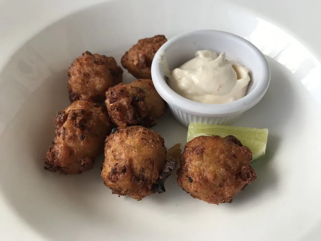 Conch Fritters at The Lighthouse Grand Cayman