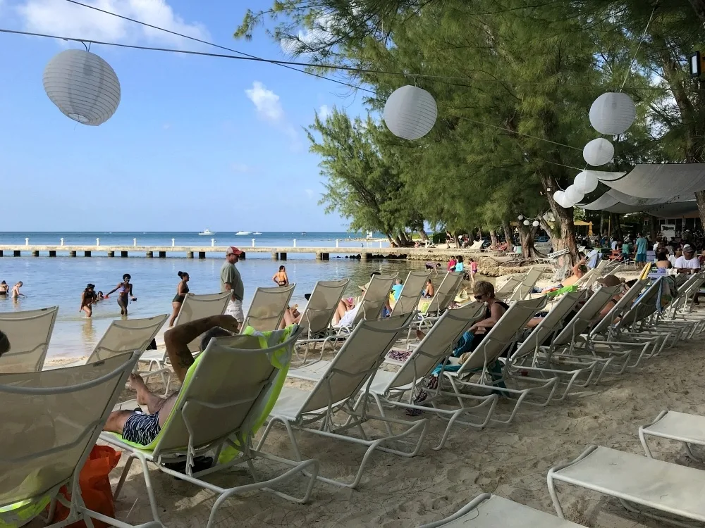 Beach at Rum Point on Grand Cayman Photo Heatheronhertravels.com