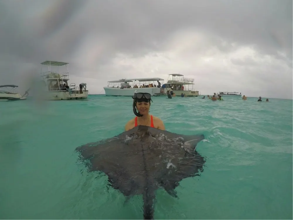 Cayman Islands Stingray City Photo Heatheronhertravels.com