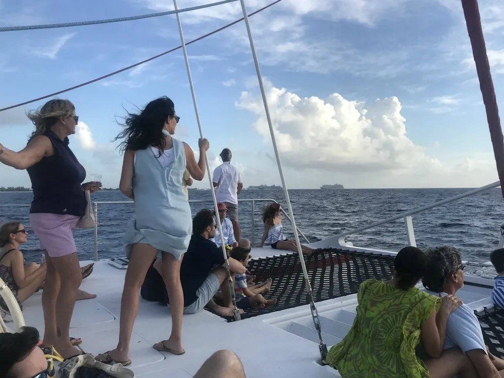 Sunset Cruise in the Cayman Islands with Red Sail Sports - Cayman Islands Photo Heatheronhertravels.com