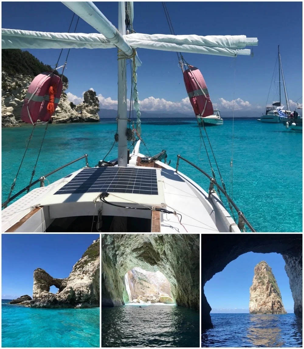 Boat trip_Paxos Villa Greece_Villa Glaros_Photo Heatheronhertravels