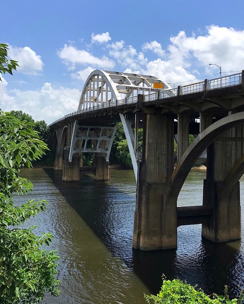 Edmund Pettus Bridge in Selma Alabama Photo Heatheronhertravels.com