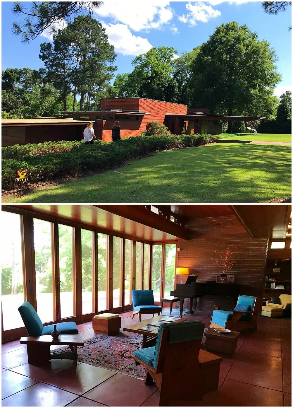 Frank Lloyd Wright House Florence Alabama Photo Heatheronhertravels