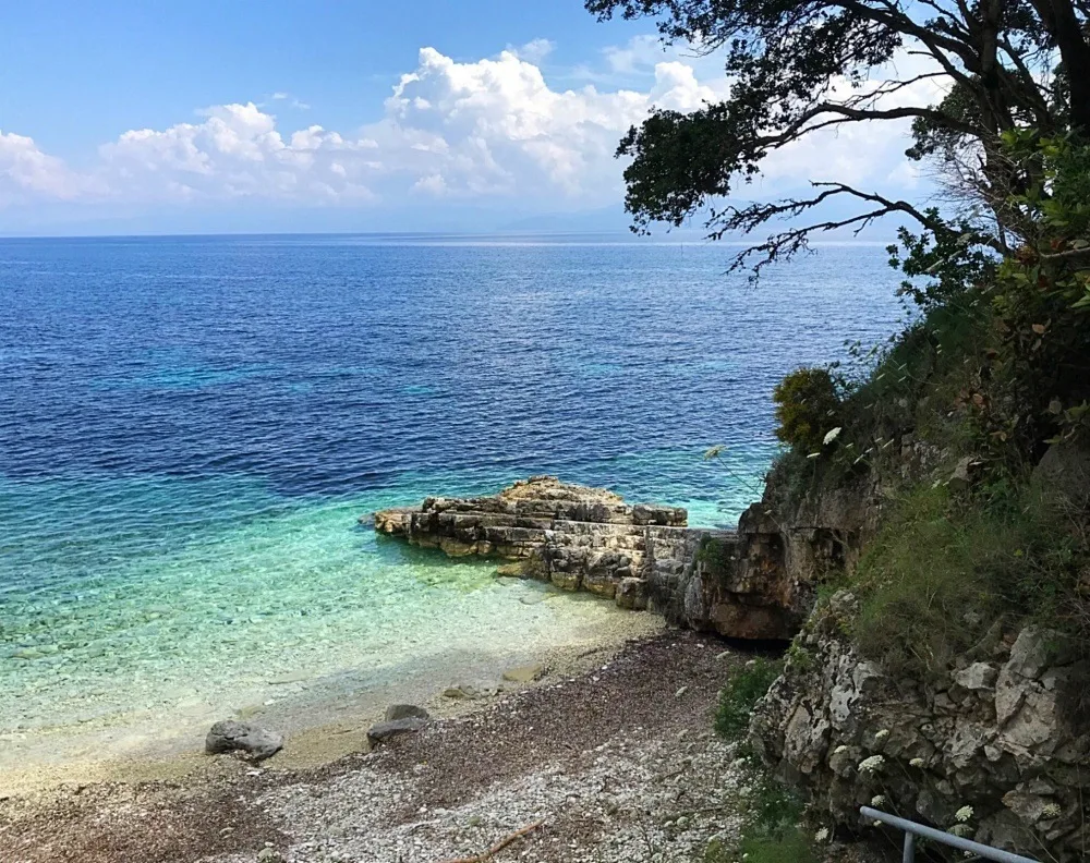 Paxos Beaches - Villa Glaros beach Photo Heatheronhertravels