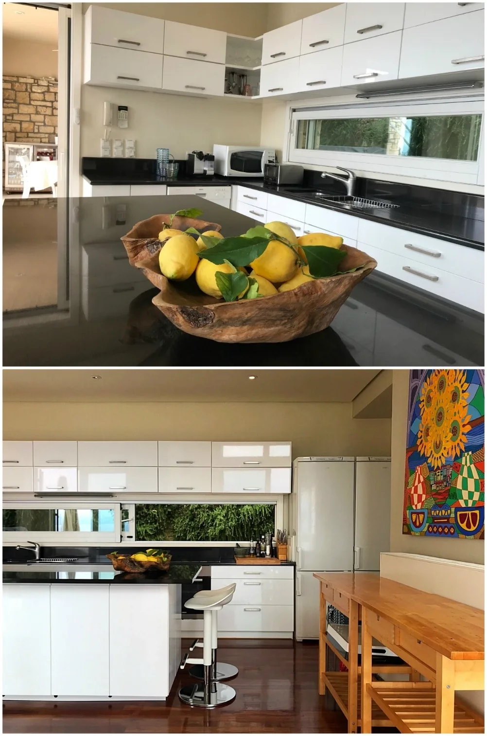 Paxos Villa Greece - Villa Glaros Kitchen Photo Heatheronhertravels