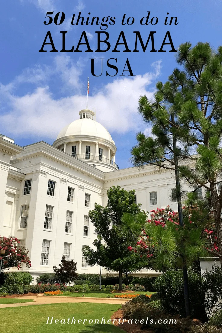 50 things to do in Alabama USA