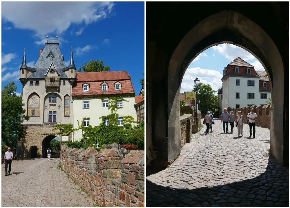 Archway in Meissen old town in Saxony, Germany Photo Heatheronhertravels.com