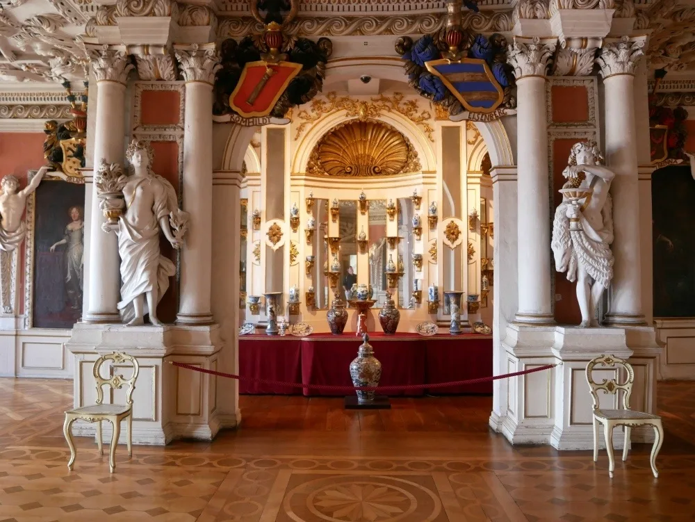 Grand Hall Friedenstein Palace in Gotha, Thuringia, Germany Photo Heatheronhertravels.com