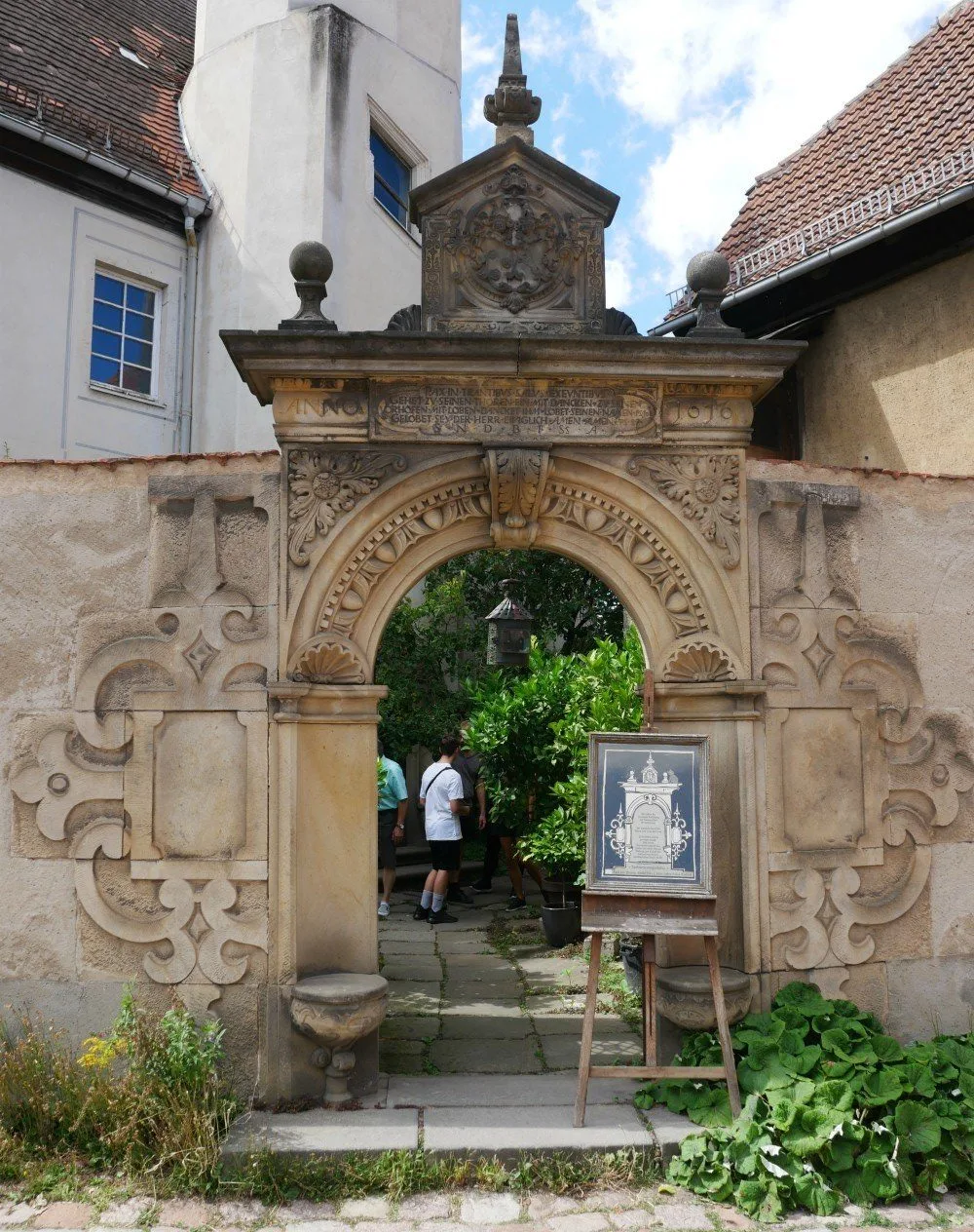 Old gateway in Meissen in Saxony, Germany Photo Heatheronhertravels.com