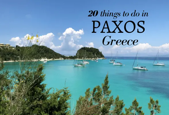 Things to do in Paxos, Greece