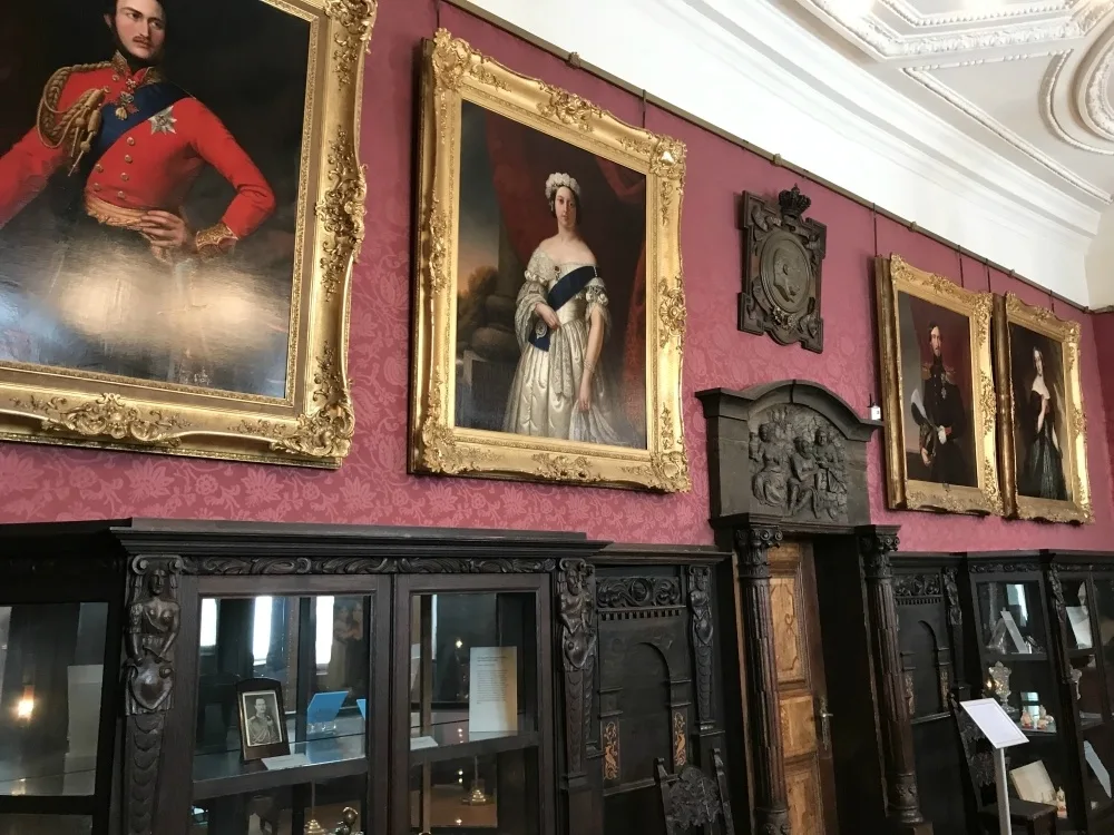 Royal Portraits in Friedenstein Palace in Gotha, Thuringia, Germany Photo Heatheronhertravels.com