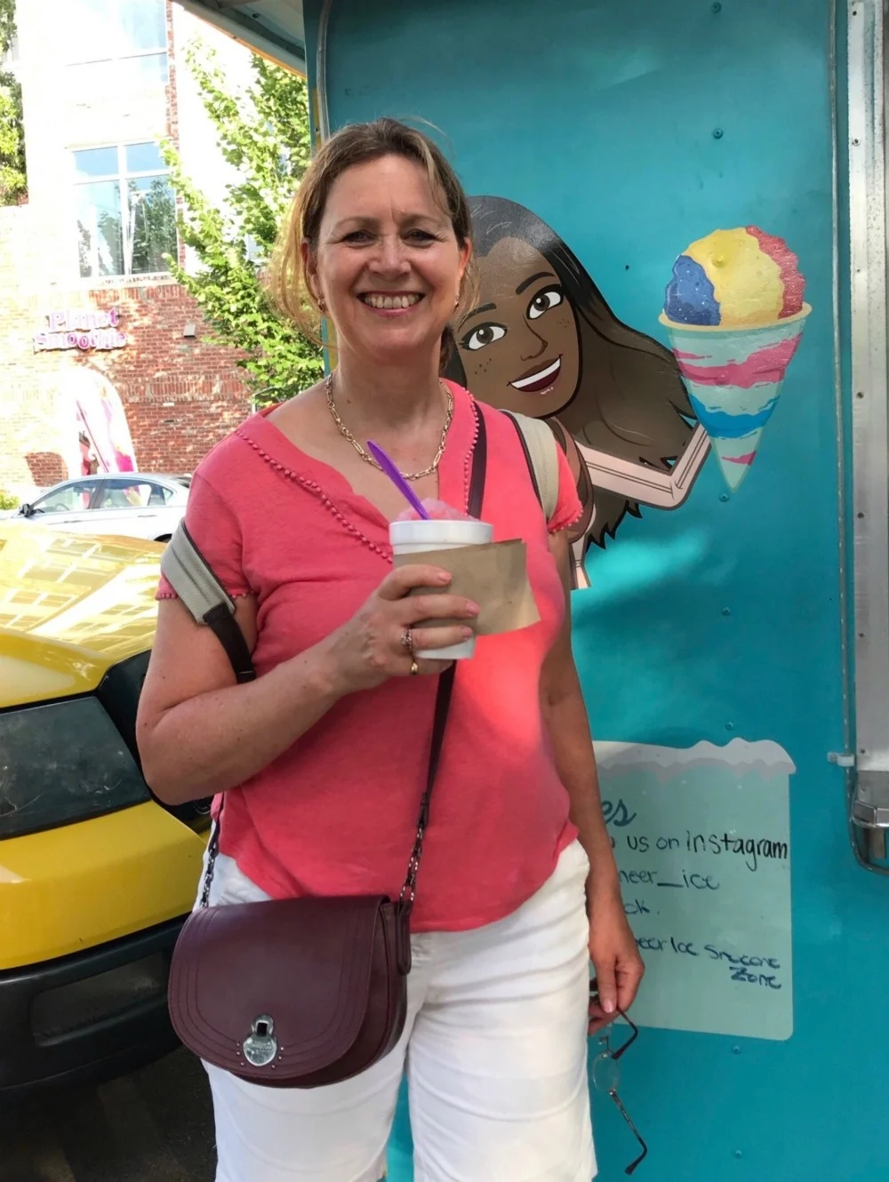 Sno-cone at Shymeer Ice in Birmingham Alabama Photo Heatheronhertravels