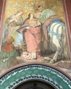 St Elizabeth of Thuringia at Wartburg Castle in Eisenach Thuringia Photo Heatheronhertravels.com